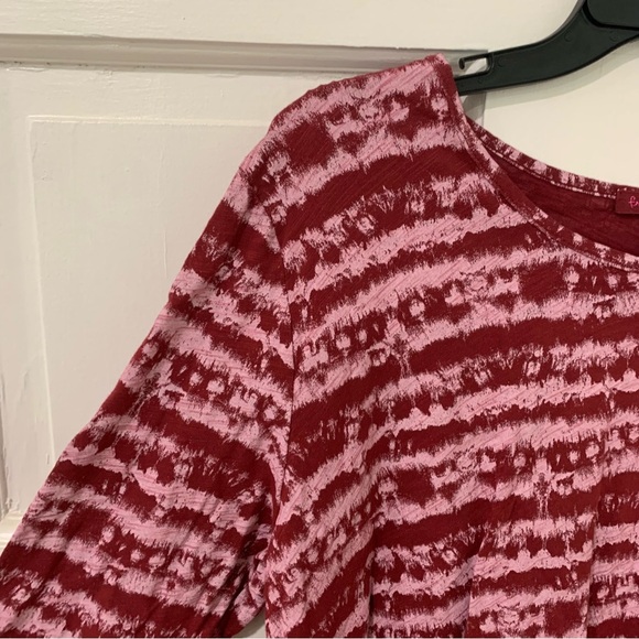 Fresh Produce High Low Long Sleeve Bohemian Made in USA Top Size XL/XXL - Picture 2 of 9